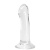 Прозрачный фаллоимитатор на присоске Valiant Jelly Dildo - 18 см.