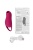 Вакуумый вибростимулятор клитора Satisfyer Pocket Pro 1 бордовый Вакуумый вибростимулятор клитора Satisfyer Pocket Pro 1 бордовый