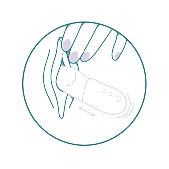 Мини-пульсатор Fun Factory Stronic Petite бирюзовый