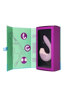 Вибратор с вакуумным стимулятором Satisfyer Supernova сиреневый