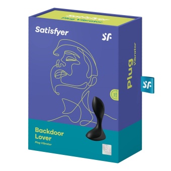 Анальная вибропробка Satisfyer Backdoor Lover черная