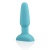 Анальная вибропробка с ротацией b-Vibe Rimming голубая