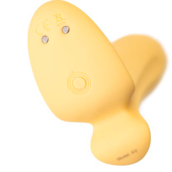 Анальная пробка Satisfyer Intensity Plug с управлением от приложения желтая