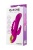 Лиловый тройной вибратор Trinny - 21,5 см.