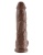 Фаллоимитатор на присоске с мошонкой King Cock with Balls 25 см коричневый Фаллоимитатор на присоске с мошонкой King Cock with Balls 25 см коричневый