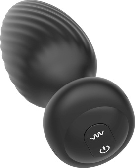 Анальная вращающаяся вибропробка Nexus Tornado Extra Large чёрная