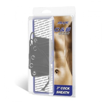 Сбруя для члена на шнуровке Cock Sheath - 7,5 см