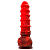 Вибратор на присоске Toyfa Black&amp;Red Monster Tops чёрно-красный
