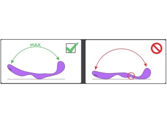 Гибкий вибратор для точки G и клитора G-wave