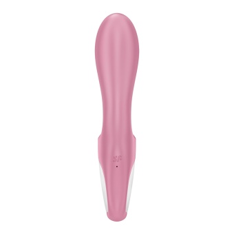 Расширяющийся вибратор с клиторальным стимулятором Satisfyer Air Pump Bunny 2 розовый