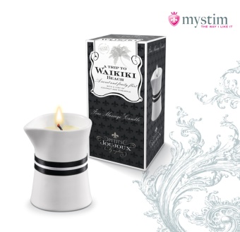 Массажная свеча Mystim Petits Joujoux Waikiki Beach Пина колада 120 г