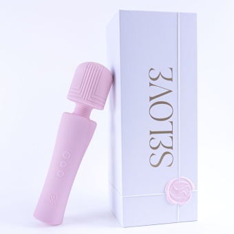 Массажёр Selove PulseWand розовый