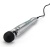 Жезловый вибромассажёр Doxy Number 3 Wand Massager серебристый Жезловый вибромассажёр Doxy Number 3 Wand Massager серебристый