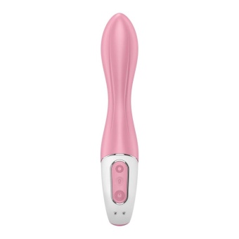 Расширяемый вибромассажёр Satisfyer Air Pump Vibrator 2 розовый