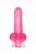 Розовый реалистичный фаллоимитатор Fush - 18 см.