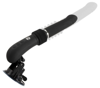 Черная секс-машина с пультом ДУ RC Fucking Machine 2.0