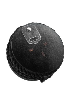 Черная веревка для шибари на катушке - 5 м.