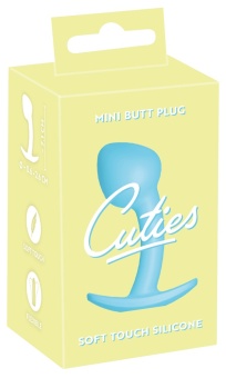 Анальная втулка Cuties Plugs голубая