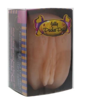 Телесный мастурбатор-вагина JELLY POCKET PAL VAGINA 