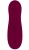 Бордовый вакуумный вибростимулятор клитора Ace