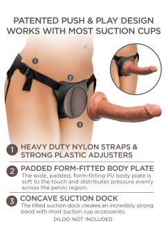 Трусики для страпона Comfy Body Dock Strap-On Harness