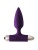 Фиолетовая анальная вибропробка New Edition Glory - 11 см. Фиолетовая анальная вибропробка New Edition Glory - 11 см.