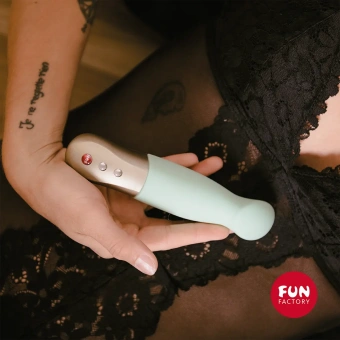 Пульсатор-вибратор для точки G Fun Factory SUNDAZE фисташковый