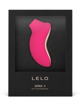 Клиторальный вакуумно-звуковой массажер Lelo Sona 2 розовый