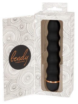 Гибкий волнистый вибратор Orion Bendy Wavy чёрный