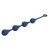 Синяя анальная цепочка - 42,6 см.