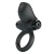 Черное эрекционное кольцо с вибрацией Adrien Черное эрекционное кольцо с вибрацией Adrien