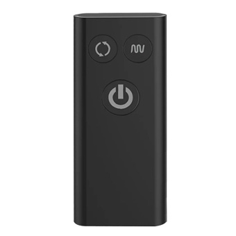 Анальная вращающаяся виброёлочка Nexus Tornado Beaded Probe чёрная