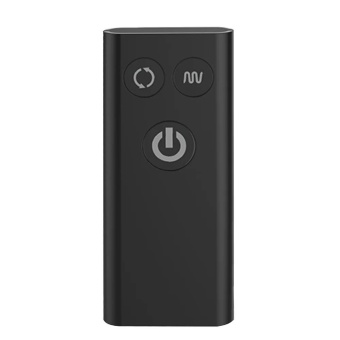 Анальная вибропробка с эрекционными кольцами Nexus Tornado Cock Ball Rings чёрная