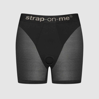 Трусики-шорты для фиксации насадок Strap-on-me Harness Lingerie Halo - size XL