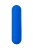 Синяя силиконовая перезаряжаемая вибропуля Nep - 8 см.