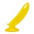 Желтый стимулятор в форме банана - 17 см.