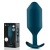Утяжелённая анальная пробка для ношения b-Vibe Snug Plug 6 большая морская волна