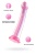 Розовый нереалистичный фаллоимитатор Jelly Dildo XL - 22 см.
