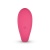 Розовый интерактивный вибромассажёр для ношения Ivy - 12,5 см.