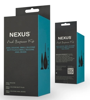 Набор Nexus Beginner Kit из 3 анальных игрушек для начинающих