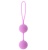 Розовые вагинальные шарики на силиконовой связке GOOD VIBES THE PERFECT BALLS PINK