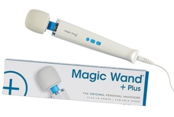 Вибромассажёр Magic Wand Plus + адаптер в подарок - 30,5 см