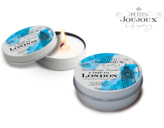 Массажная свеча Mystim Petits Joujoux London Амбра и смородина 43 гр