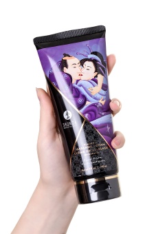 Съедобный массажный крем Shunga Необычные поцелуи Экзотические фрукты - 200 мл