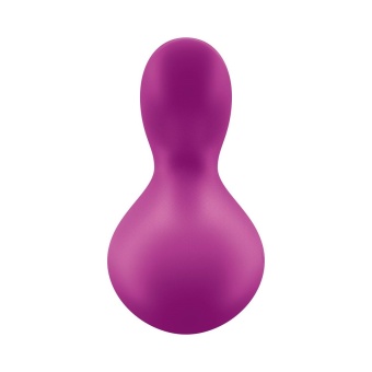 Мини-вибратор с круглым кончиком Satisfyer Viva la Vulva 3 фуксия