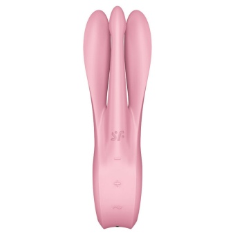 Вибростимулятор Satisfyer Threesome 1 с тремя кончиками розовый