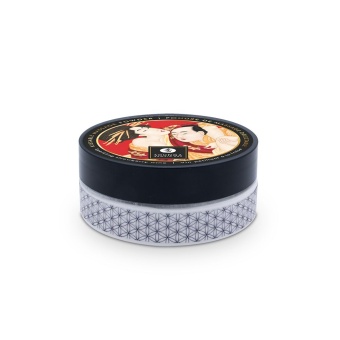 Массажная пудра с перышком Shunga Kissable Massage Powder Клубника и шампанское