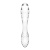 Двухсторонний стеклянный фаллоимитатор Satisfyer Dazzling Crystal 1 прозрачный Двухсторонний стеклянный фаллоимитатор Satisfyer Dazzling Crystal 1 прозрачный