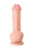 Вибратор реалистик на присоске с мошонкой Toyfa Realstick Elite  20 см телесный