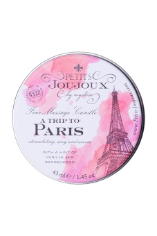 Массажная свеча Mystim Petits Joujoux Paris Ваниль и сандал 43 гр
